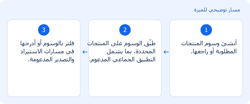 مسار توضيحي وليس لقطة من المنتج